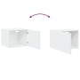 Wandschrank aus weißem Ingenieurholz 50x42,5x40 cm von , Sideboards - Ref: Foro24-846110, Preis: 52,88 €, Rabatt: %
