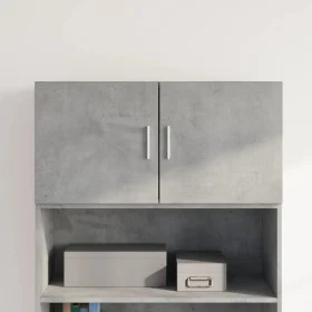 Armario de pared madera ingeniería gris hormigón 80x42,5x40 cm by , Sideboards - Ref: Foro24-846127, Price: 65,67 €, Discount: %