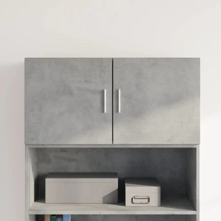 Armario de pared madera ingeniería gris hormigón 80x42,5x40 cm de , Aparadores - Ref: Foro24-846127, Precio: 65,67 €, Descuen...