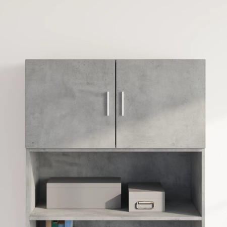Armario de pared madera ingeniería gris hormigón 80x42,5x40 cm by , Sideboards - Ref: Foro24-846127, Price: 67,92 €, Discount: %