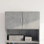Armario de pared madera ingeniería gris hormigón 80x42,5x40 cm by , Sideboards - Ref: Foro24-846127, Price: 67,92 €, Discount: %