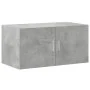 Armario de pared madera ingeniería gris hormigón 80x42,5x40 cm de , Aparadores - Ref: Foro24-846127, Precio: 65,67 €, Descuen...