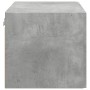 Armario de pared madera ingeniería gris hormigón 80x42,5x40 cm by , Sideboards - Ref: Foro24-846127, Price: 67,92 €, Discount: %