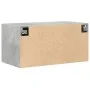 Armario de pared madera ingeniería gris hormigón 80x42,5x40 cm de , Aparadores - Ref: Foro24-846127, Precio: 65,67 €, Descuen...