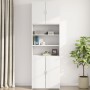Armario de pared madera de ingeniería blanco 80x42,5x64 cm by , Sideboards - Ref: Foro24-846131, Price: 70,76 €, Discount: %