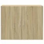 Wandschrank aus Sonoma-Eichenfurnierholz 80x42,5x64 cm von , Sideboards - Ref: Foro24-846133, Preis: 82,64 €, Rabatt: %