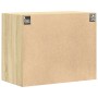 Wandschrank aus Sonoma-Eichenfurnierholz 80x42,5x64 cm von , Sideboards - Ref: Foro24-846133, Preis: 83,85 €, Rabatt: %
