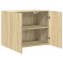 Wandschrank aus Sonoma-Eichenfurnierholz 80x42,5x64 cm von , Sideboards - Ref: Foro24-846133, Preis: 83,85 €, Rabatt: %