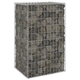 Gabionenwand mit verzinkten Stahlabdeckungen 60x50x100 cm von vidaXL, Zaunpaneele - Ref: Foro24-147812, Preis: 52,68 €, Rabat...