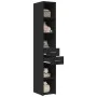 Aparador de madera de ingeniería negro 30x42,5x185 cm de , Aparadores - Ref: Foro24-846237, Precio: 101,28 €, Descuento: %