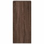Aparador de madera de ingeniería marrón roble 30x41x93 cm by , Sideboards - Ref: Foro24-846347, Price: 45,86 €, Discount: %