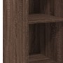 Aparador de madera de ingeniería marrón roble 30x41x93 cm by , Sideboards - Ref: Foro24-846347, Price: 45,86 €, Discount: %