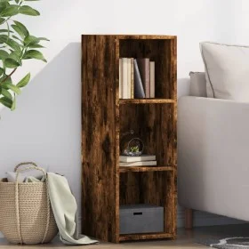 Rauchiger Eichenfurnier-Holzschrank 30x41x93 cm von , Sideboards - Ref: Foro24-846345, Preis: 44,44 €, Rabatt: %