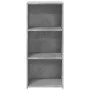 Aparador de madera de ingeniería gris hormigón 40x41x93 cm by , Sideboards - Ref: Foro24-846351, Price: 47,04 €, Discount: %