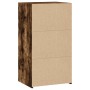 Rauchiger Eichenfurnier-Holzschrank 50x41x93 cm von , Sideboards - Ref: Foro24-846366, Preis: 52,08 €, Rabatt: %