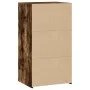 Rauchiger Eichenfurnier-Holzschrank 50x41x93 cm von , Sideboards - Ref: Foro24-846366, Preis: 51,46 €, Rabatt: %