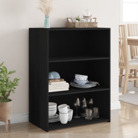 Schwarzer Schrank aus Holzwerkstoff 70x41x93 cm von , Sideboards - Ref: Foro24-846370, Preis: 67,06 €, Rabatt: %