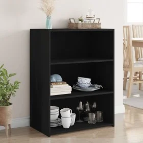 Schwarzer Schrank aus Holzwerkstoff 70x41x93 cm von , Sideboards - Ref: Foro24-846370, Preis: 66,17 €, Rabatt: %