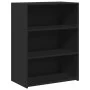 Aparador de madera de ingeniería negro 70x41x93 cm by , Sideboards - Ref: Foro24-846370, Price: 66,07 €, Discount: %