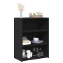 Aparador de madera de ingeniería negro 70x41x93 cm by , Sideboards - Ref: Foro24-846370, Price: 67,06 €, Discount: %