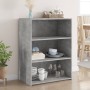 Aparador madera de ingeniería gris hormigón 70x41x93 cm by , Sideboards - Ref: Foro24-846372, Price: 59,92 €, Discount: %