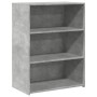 Aparador madera de ingeniería gris hormigón 70x41x93 cm by , Sideboards - Ref: Foro24-846372, Price: 59,92 €, Discount: %