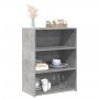 Aparador madera de ingeniería gris hormigón 70x41x93 cm by , Sideboards - Ref: Foro24-846372, Price: 59,92 €, Discount: %