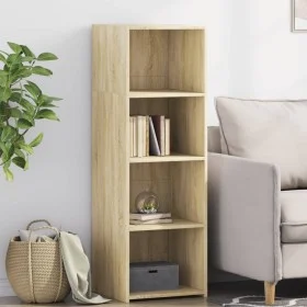 Aparador alto madera de ingeniería roble Sonoma 40x41x124 cm by , Sideboards - Ref: Foro24-846385, Price: 57,29 €, Discount: %