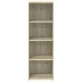 Aparador alto madera de ingeniería roble Sonoma 40x41x124 cm de , Aparadores - Ref: Foro24-846385, Precio: 57,29 €, Descuento: %