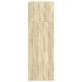 Aparador alto madera de ingeniería roble Sonoma 40x41x124 cm de , Aparadores - Ref: Foro24-846385, Precio: 57,29 €, Descuento: %