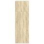 Aparador alto madera de ingeniería roble Sonoma 40x41x124 cm de , Aparadores - Ref: Foro24-846385, Precio: 58,16 €, Descuento: %
