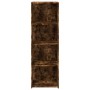 Aparador alto madera de ingeniería roble ahumado 40x41x124 cm by , Sideboards - Ref: Foro24-846387, Price: 63,67 €, Discount: %