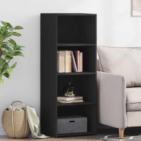 Aparador alto madera ingeniería negro 45x41x124 cm by , Sideboards - Ref: Foro24-846391, Price: 67,91 €, Discount: %