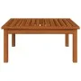 2-teiliges Gartenmöbel mit Kissen aus massivem Akazienholz von vidaXL, Modulare Sofas für den Außenbereich - Ref: Foro24-3124...