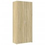 Aparador de madera de ingeniería roble Sonoma 80x42,5x185 cm by , Sideboards - Ref: Foro24-3281436, Price: 198,63 €, Discount: %