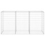 Gabionenwand mit verzinkten Stahlabdeckungen 200x60x100 cm von vidaXL, Zaunpaneele - Ref: Foro24-147815, Preis: 99,85 €, Raba...