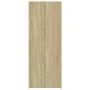 Aparador de madera de ingeniería roble Sonoma 80x42,5x185 cm by , Sideboards - Ref: Foro24-3281436, Price: 202,93 €, Discount: %