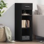 Aparador de madera de ingeniería negro 40x42,5x93 cm by , Sideboards - Ref: Foro24-846307, Price: 52,49 €, Discount: %