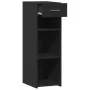 Aparador de madera de ingeniería negro 40x42,5x93 cm by , Sideboards - Ref: Foro24-846307, Price: 51,84 €, Discount: %