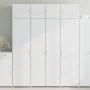 Hoher Schrank aus weißem Ingenieurholz 80x42,5x185 cm von , Sideboards - Ref: Foro24-3281434, Preis: 216,94 €, Rabatt: %