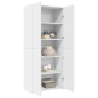 Hoher Schrank aus weißem Ingenieurholz 80x42,5x185 cm von , Sideboards - Ref: Foro24-3281434, Preis: 221,18 €, Rabatt: %