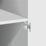 Aparador alto madera de ingeniería blanco 80x42,5x185 cm by , Sideboards - Ref: Foro24-3281434, Price: 221,18 €, Discount: %