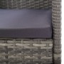 Sillas de jardín con cojines grises 2 uds ratán sintético gris by , Garden chairs - Ref: Foro24-318705, Price: 88,23 €, Disco...