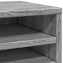 Organizador escritorio madera ingeniería gris 36x26x29,5 cm by , Classification and organization - Ref: Foro24-848050, Price:...