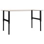 Workbench structure 2 pcs metal 85x(69-95.5)cm black by vidaXL, Table legs - Ref: Foro24-147933, Price: 68,76 €, Discount: %