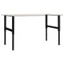 Workbench structure 2 pcs metal 85x(69-95.5)cm black by vidaXL, Table legs - Ref: Foro24-147933, Price: 67,65 €, Discount: %