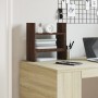 Organizador escritorio madera ingeniería marrón 38,5x17x39 cm by , Classification and organization - Ref: Foro24-848065, Pric...