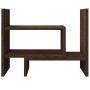Organizador escritorio madera ingeniería marrón 38,5x17x39 cm by , Classification and organization - Ref: Foro24-848065, Pric...