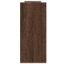 Organizador escritorio madera ingeniería marrón 38,5x17x39 cm by , Classification and organization - Ref: Foro24-848065, Pric...