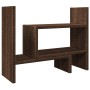 Organizador escritorio madera ingeniería marrón 38,5x17x39 cm by , Classification and organization - Ref: Foro24-848065, Pric...